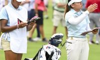 CARMEN FLETCHER, CADDIE DE LA CAMPEONA DEL U.S. WOMEN´S AMATEUR